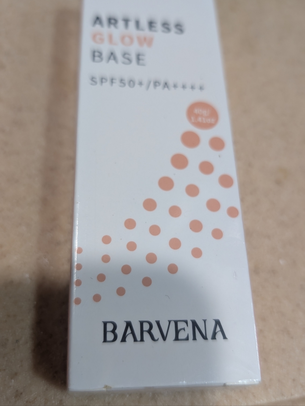 Barvena Artless Glow Base SPF50+ - Peach Glow
